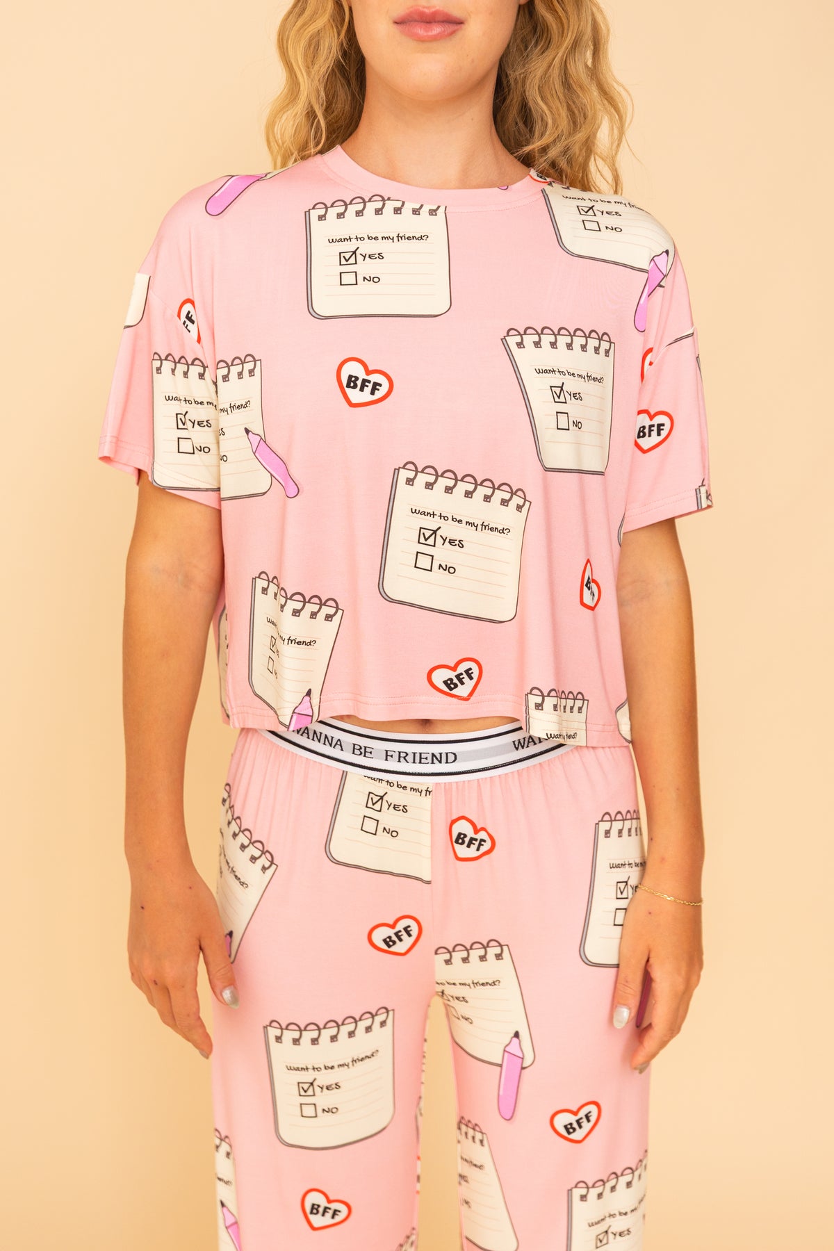Haut Pyjama Wanna Be Friend