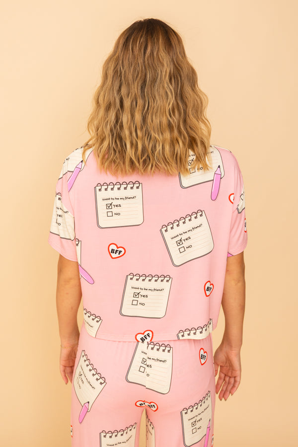 Haut Pyjama Wanna Be Friend