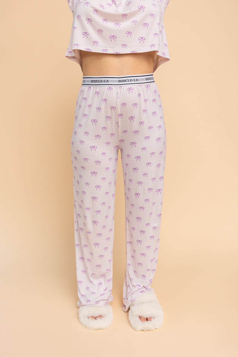 Bas Pyjama Boucle-La