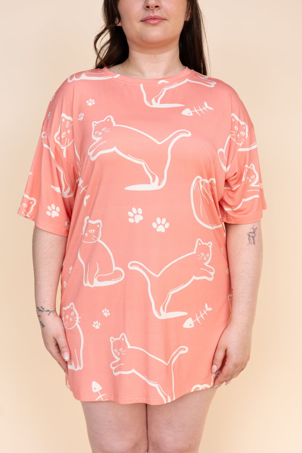 Long Tee Feline Good