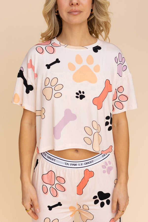 Haut Pyjama Ta Paw Le Droit