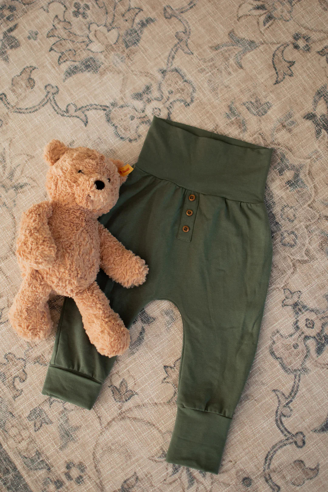 Pantalon Évolutif Vert Eucalyptus Uni