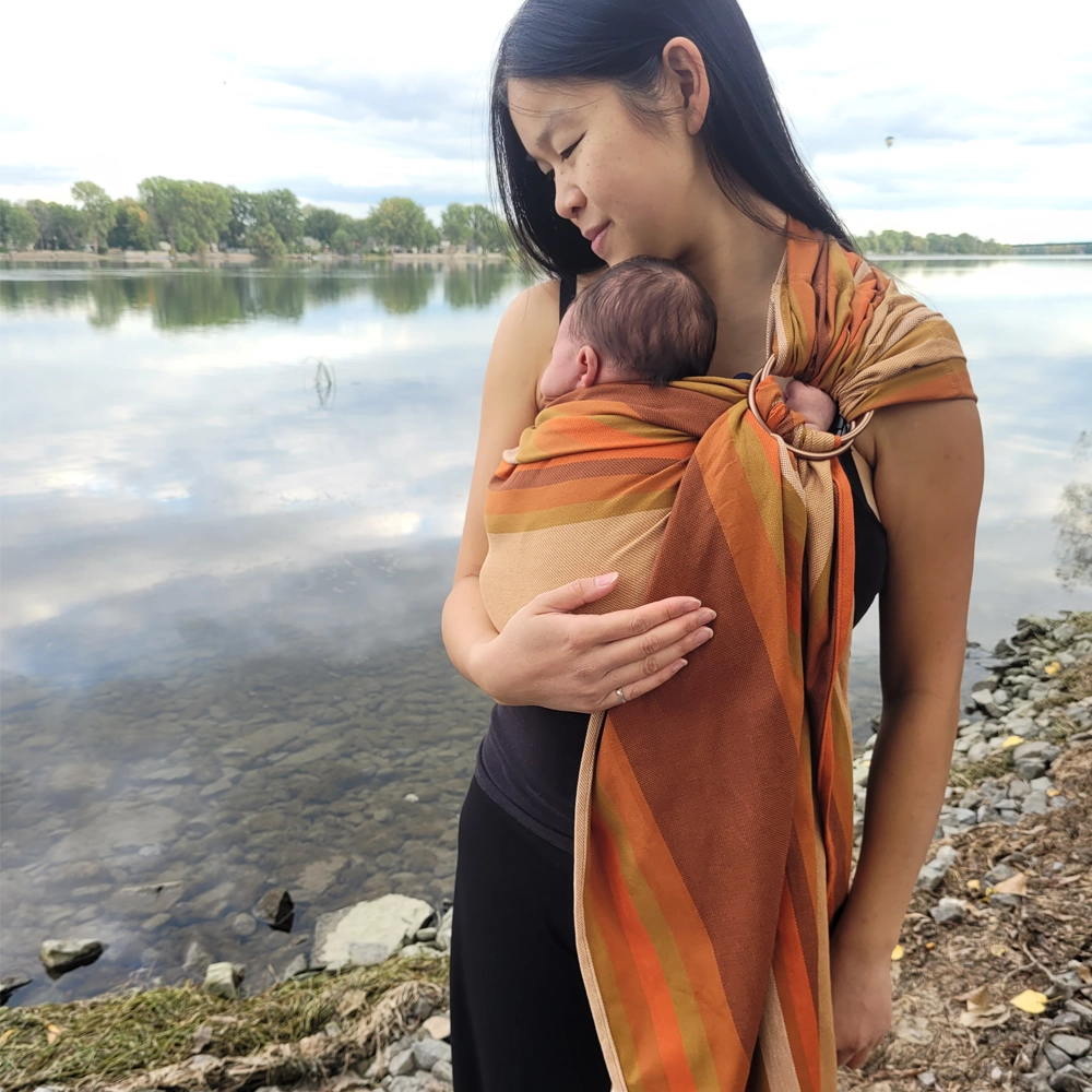 Écharpe Ajustable Tissée Ring Sling Nature
