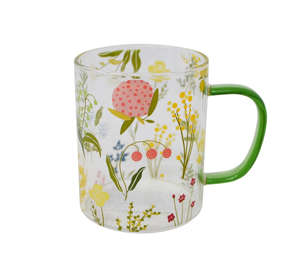 Tasse Verre Paquerettes