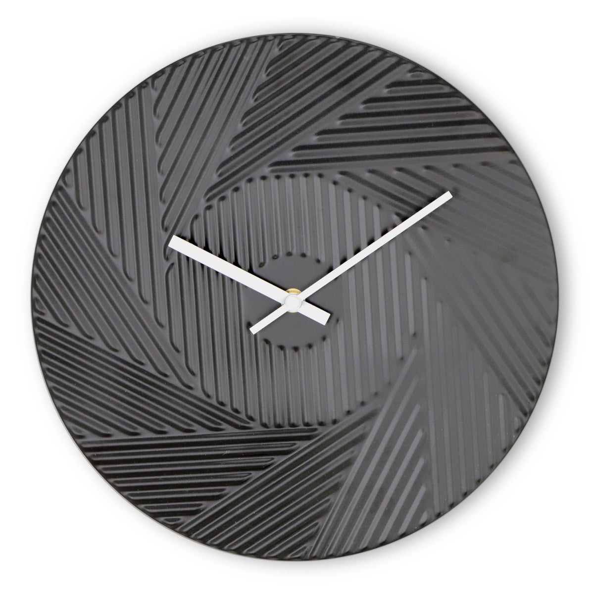 Horloge Relief Noir