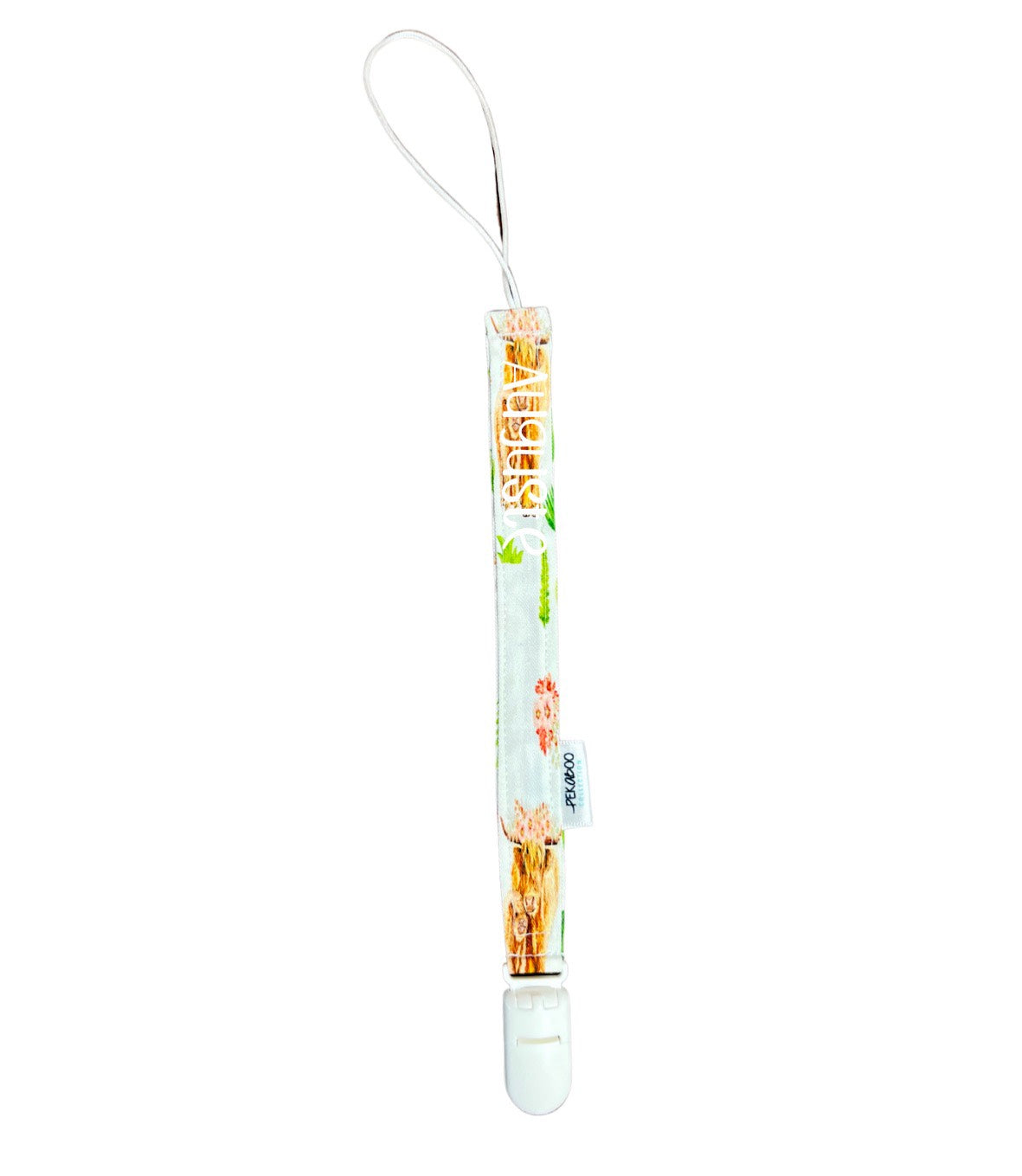 Attache-Suce Vache Highland (Blanc)