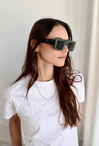 Lunette De Soleil Plum Vert