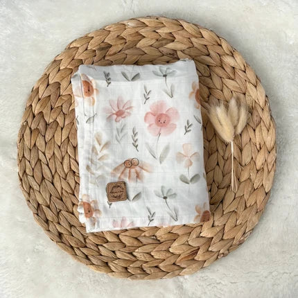 Mousseline De Bambou Fleurs Studieuses