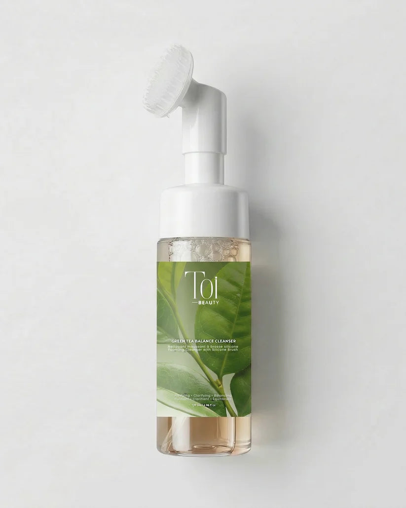 Nettoyant Moussant Avec Brosse Silicone Green Tea