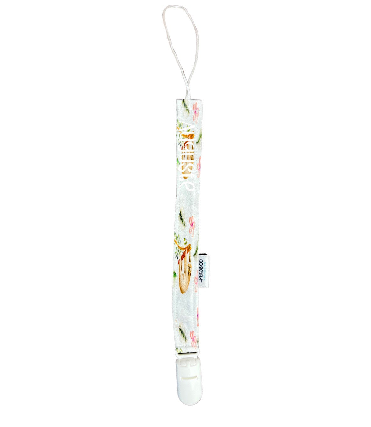 Attache-Suce Paresseux Rose (Blanc)