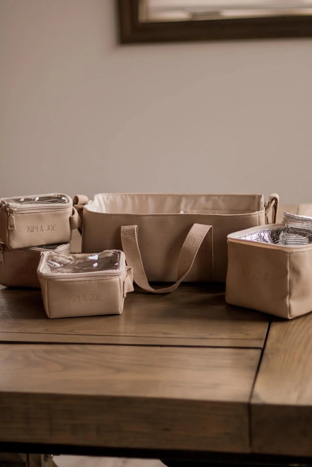 Organisateur Pour Sac À Couches Beige