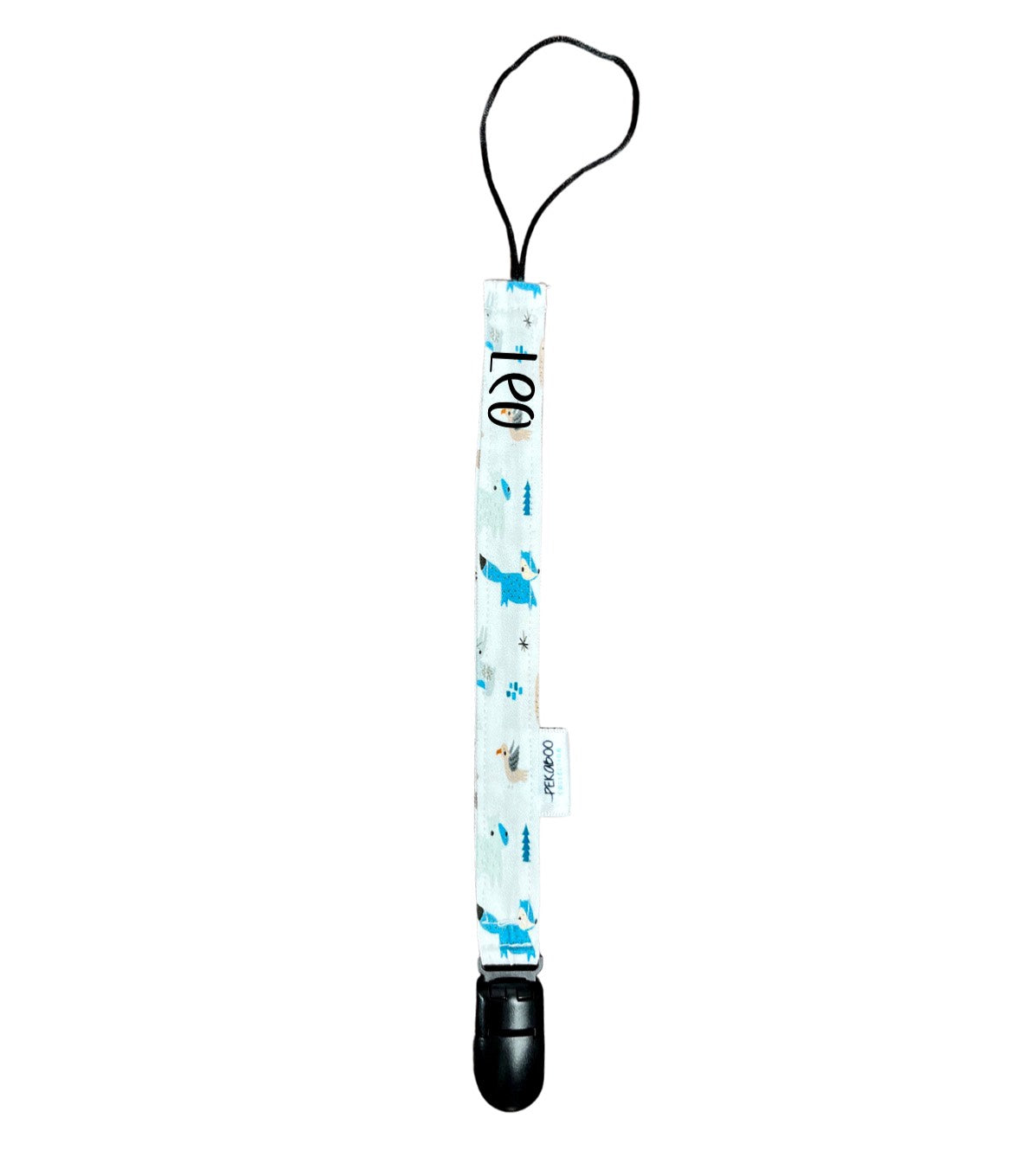 Attache-Suce Animaux Bleus 2 (Noir)