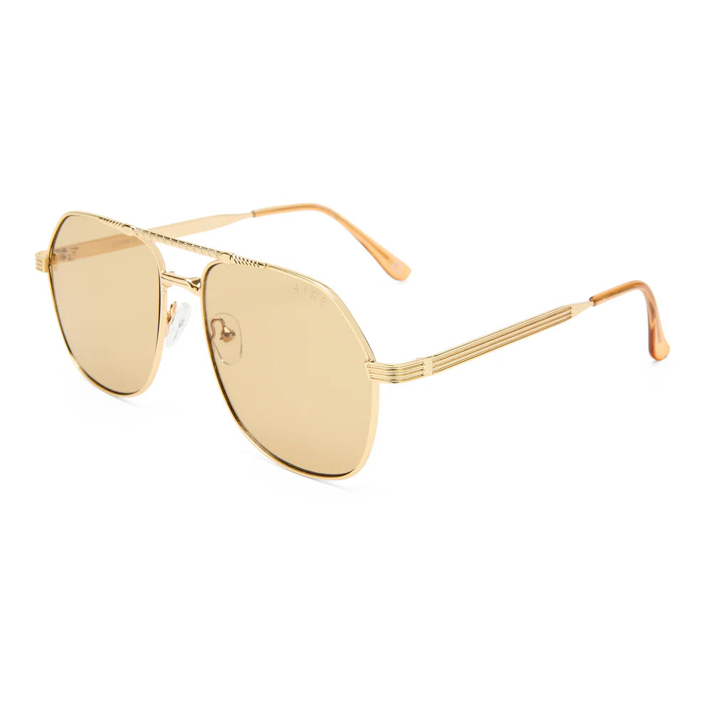 Lunette De Soleil Cosmos Gold & Tan