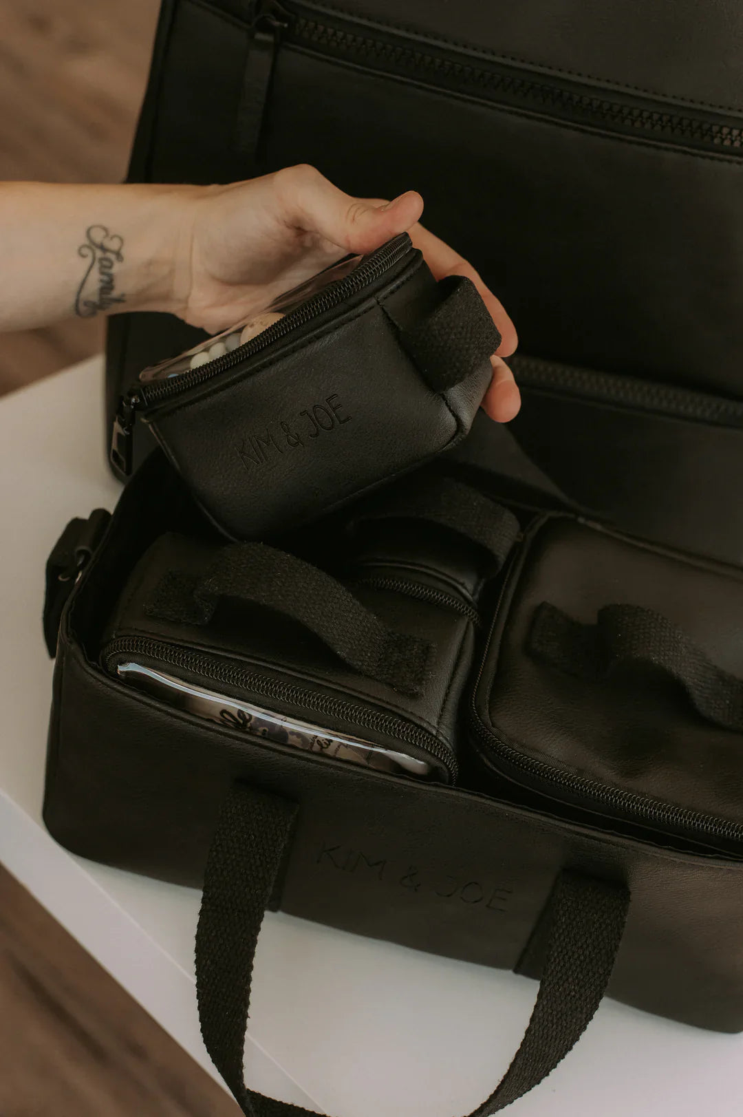Organisateur Pour Sac À Couches Noir