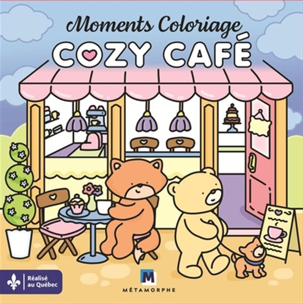 Livre Moment Coloriage Cozy Café