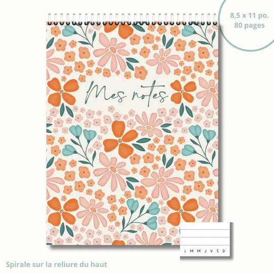 Cahier De Notes Orangé