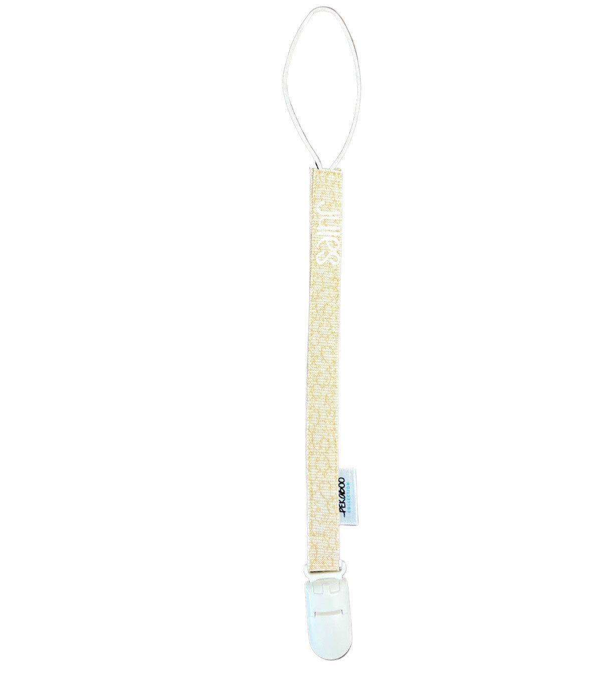 Attache-Suce Motifs Beige Pâle (Blanc)