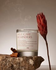 Chandelle Self-Care Remiders (Mahogany Teakwood Épicé)