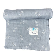 Mousseline Coton Doux Denim
