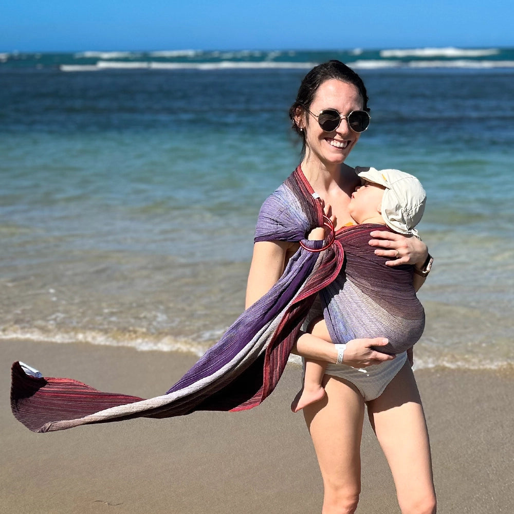 Écharpe Ajustable Tissée Ring Sling Sunset