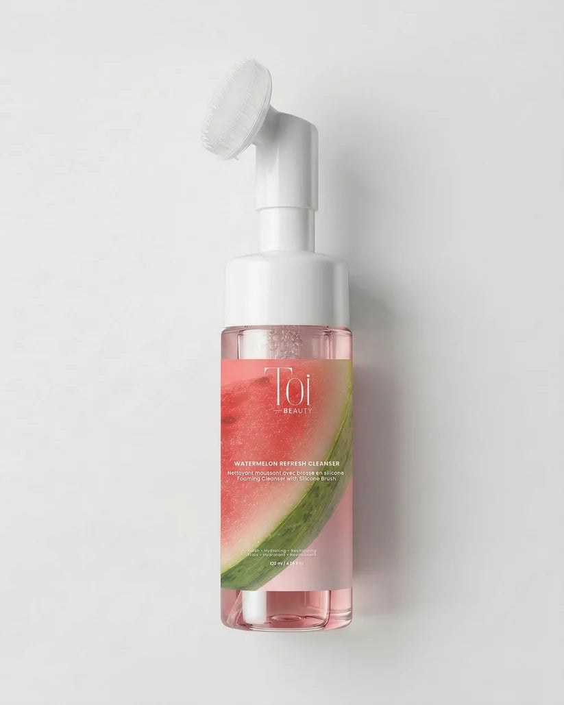 Nettoyant Moussant Avec Brosse Silicone Watermelon Refresh