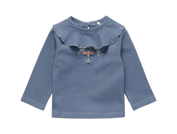 T-Shirt Manches Longues Lembang China Blue