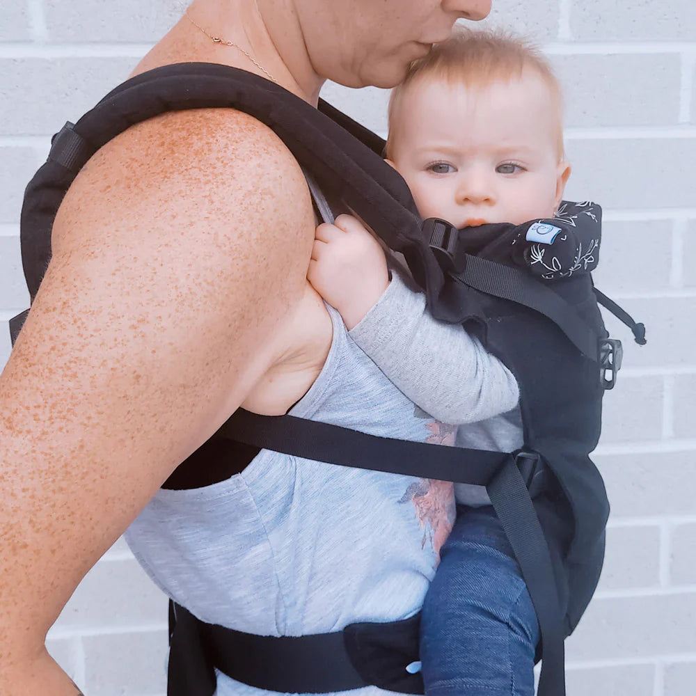Porte-bébé Structuré PöpNgo Noir