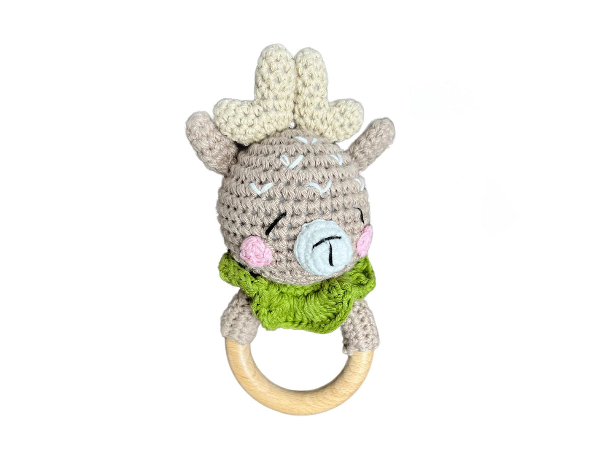 Hochet Bois Et Crochet Chevreuil Hector