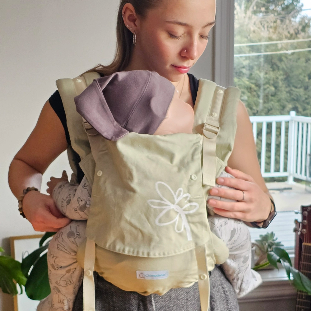 Porte-bébé Structuré PöpNgo Sable