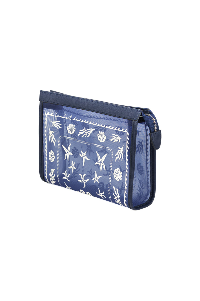 Pochette De Plage Alana Marine