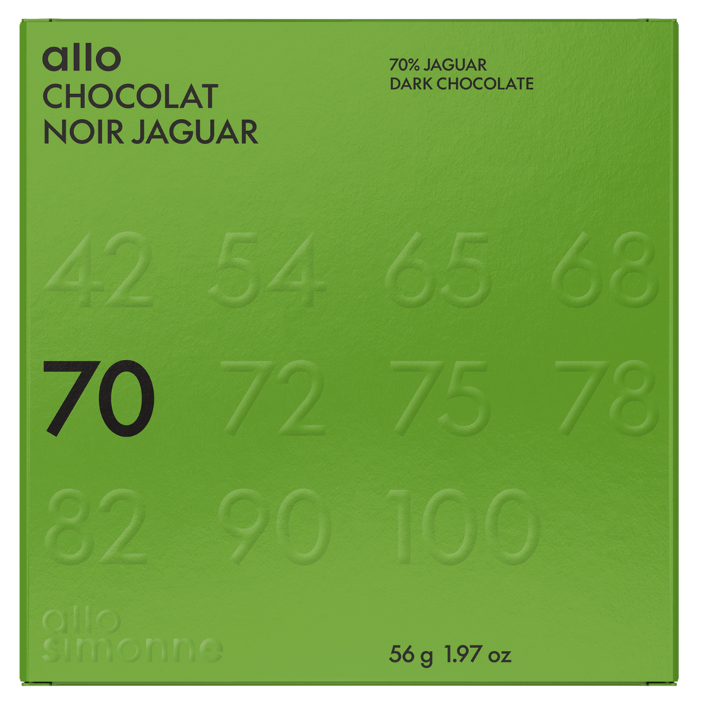 Chocolat Noir 70% Jaguar - Équateur