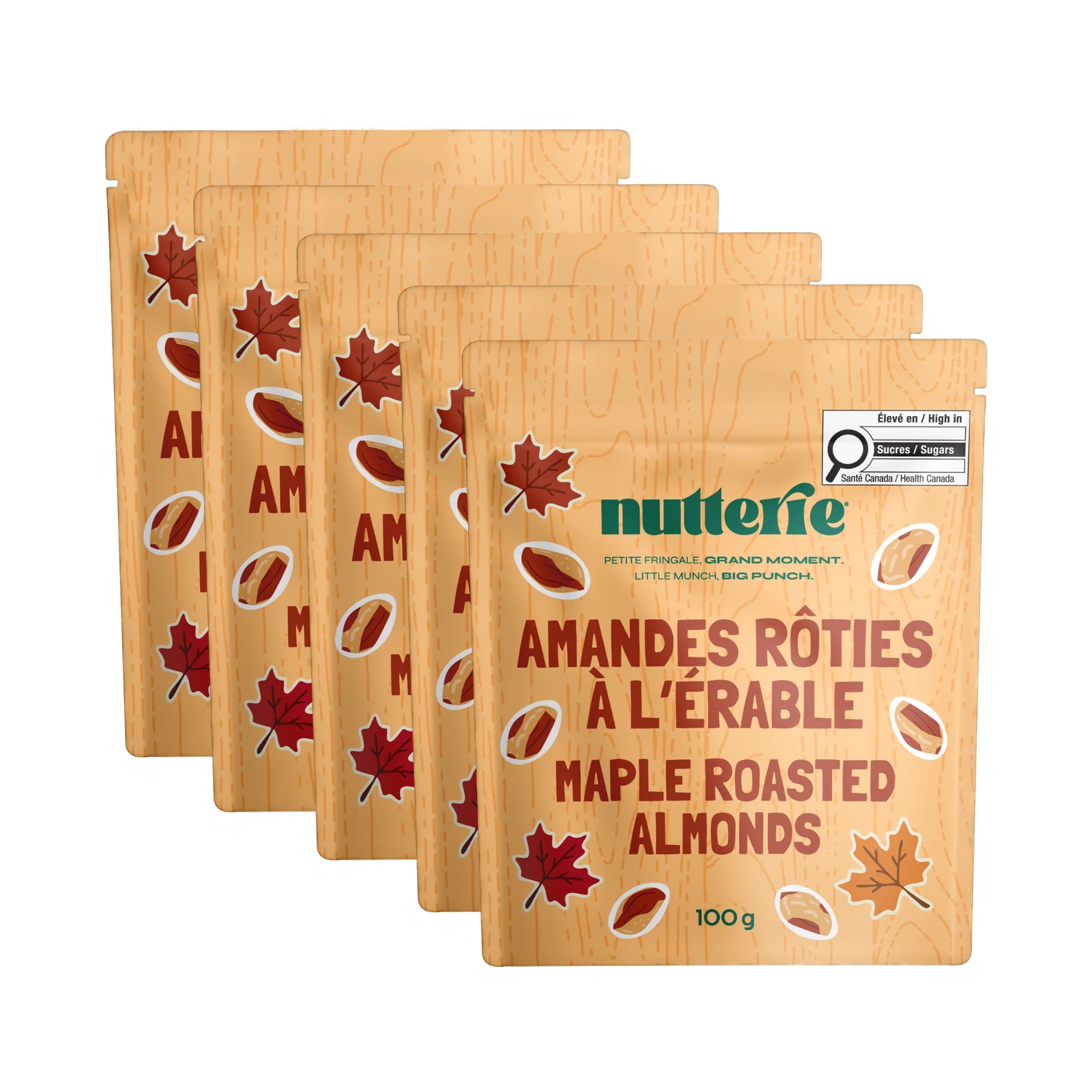 Petit Mélange Amandes Rôtie À L'Érable