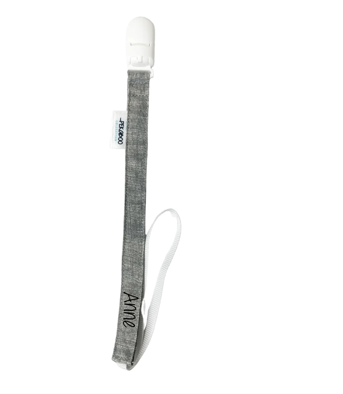 Attache-Suce Gris & Blanc (Blanc)