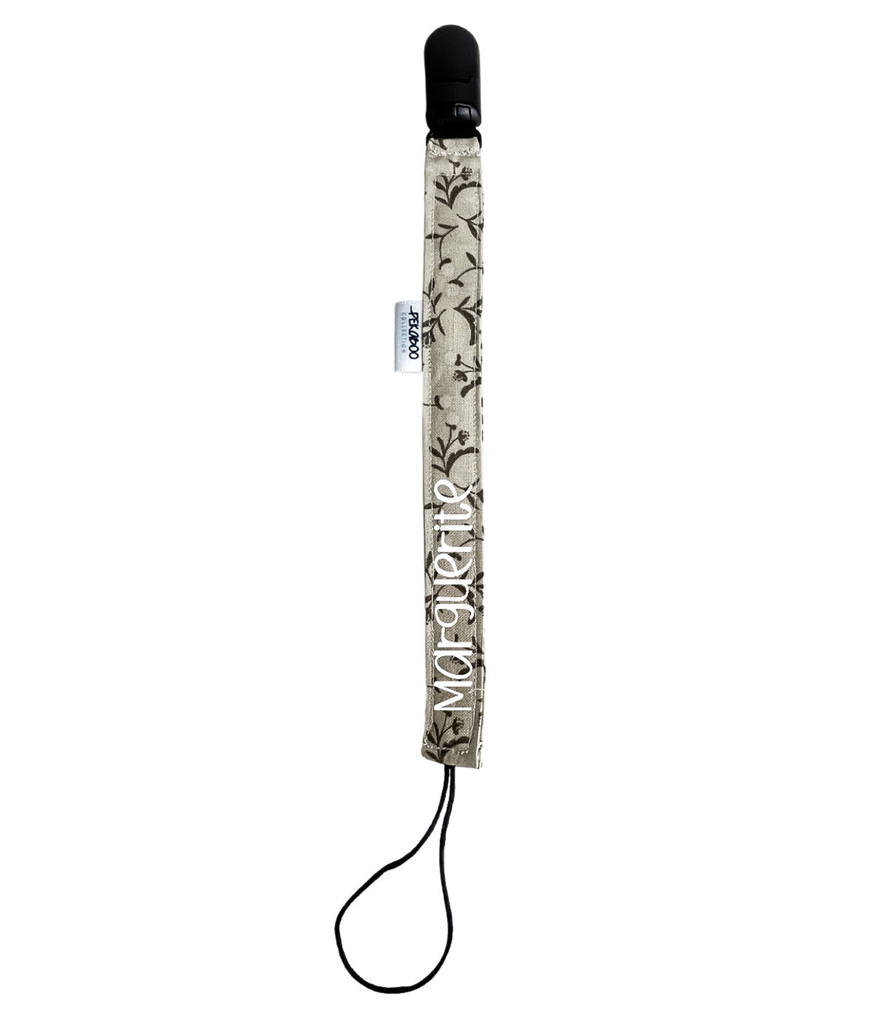 Attache-Suce Feuillus Beige (Noir)