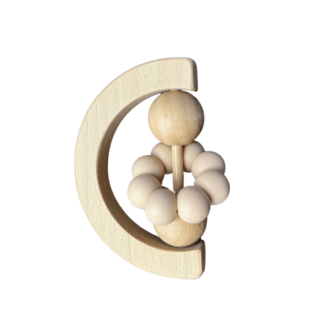 Jouet De Dentition Montessori Beige