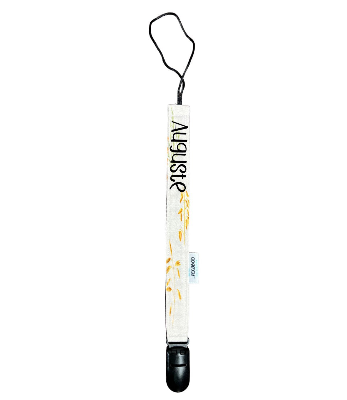 Attache-Suce Feuillage Blé Beige (Noir)