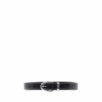 Ceinture En Cuir Vegan Dallas Noir Large