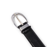 Ceinture En Cuir Vegan Dallas Noir Medium