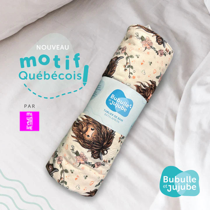 Tablier De Bain Vache Toupette