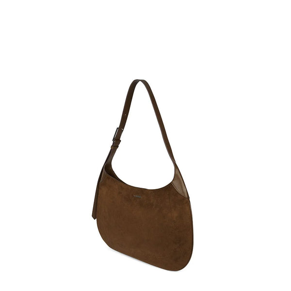 Sac À Main Blair Suède Cacao