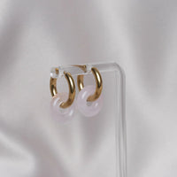 Boucles D'oreilles Les Tendances Or Rose