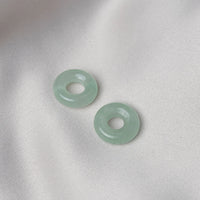Boucles D'oreilles Les Tendances Or Vert Sauge