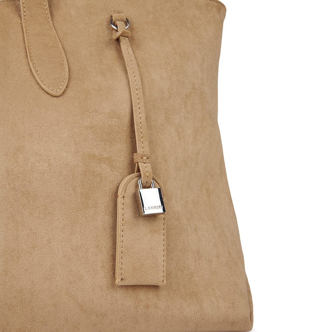 Sac Fourre-Tout Britney Suède Beige