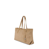 Sac Fourre-Tout Britney Suède Beige