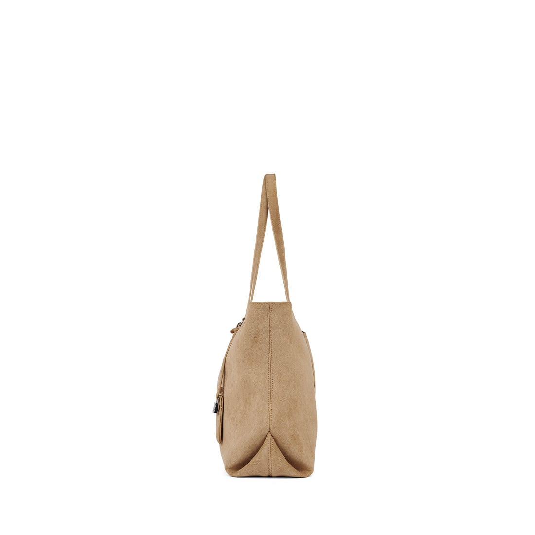 Sac Fourre-Tout Britney Suède Beige