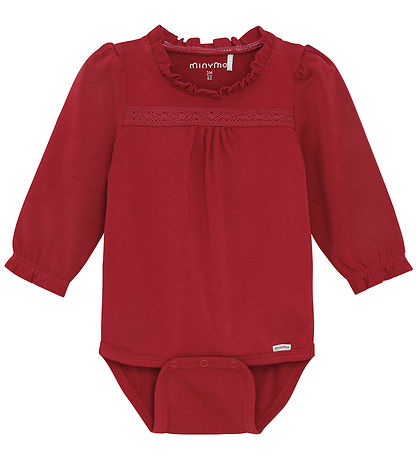 Cache-Couche Rouge Dentelle