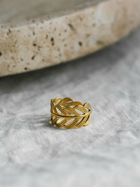 Bague Singapour Doré