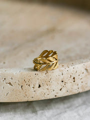 Bague Singapour Doré