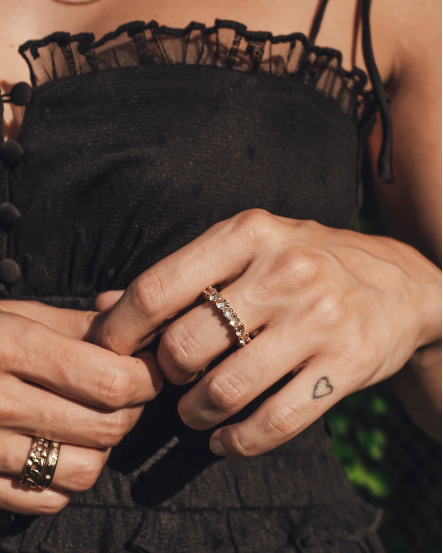 Bague Eternity Zircon