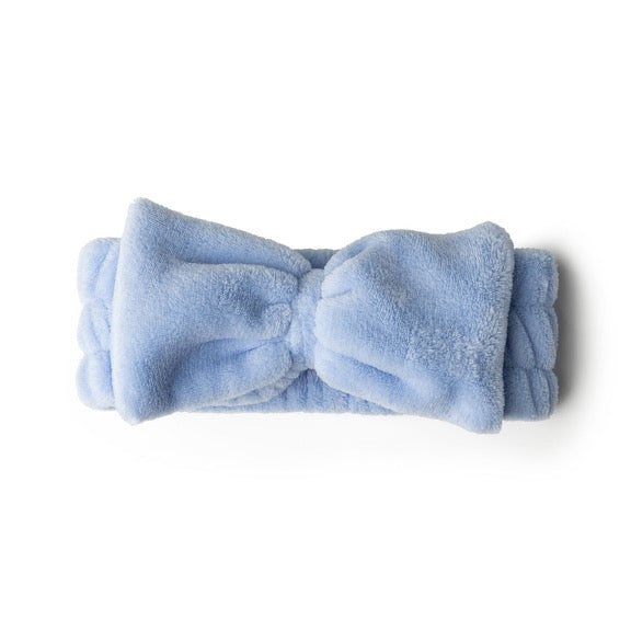 Bandeau Spa Peluche Bleu